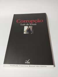 Livro "Corrupção" de Luís de Sousa