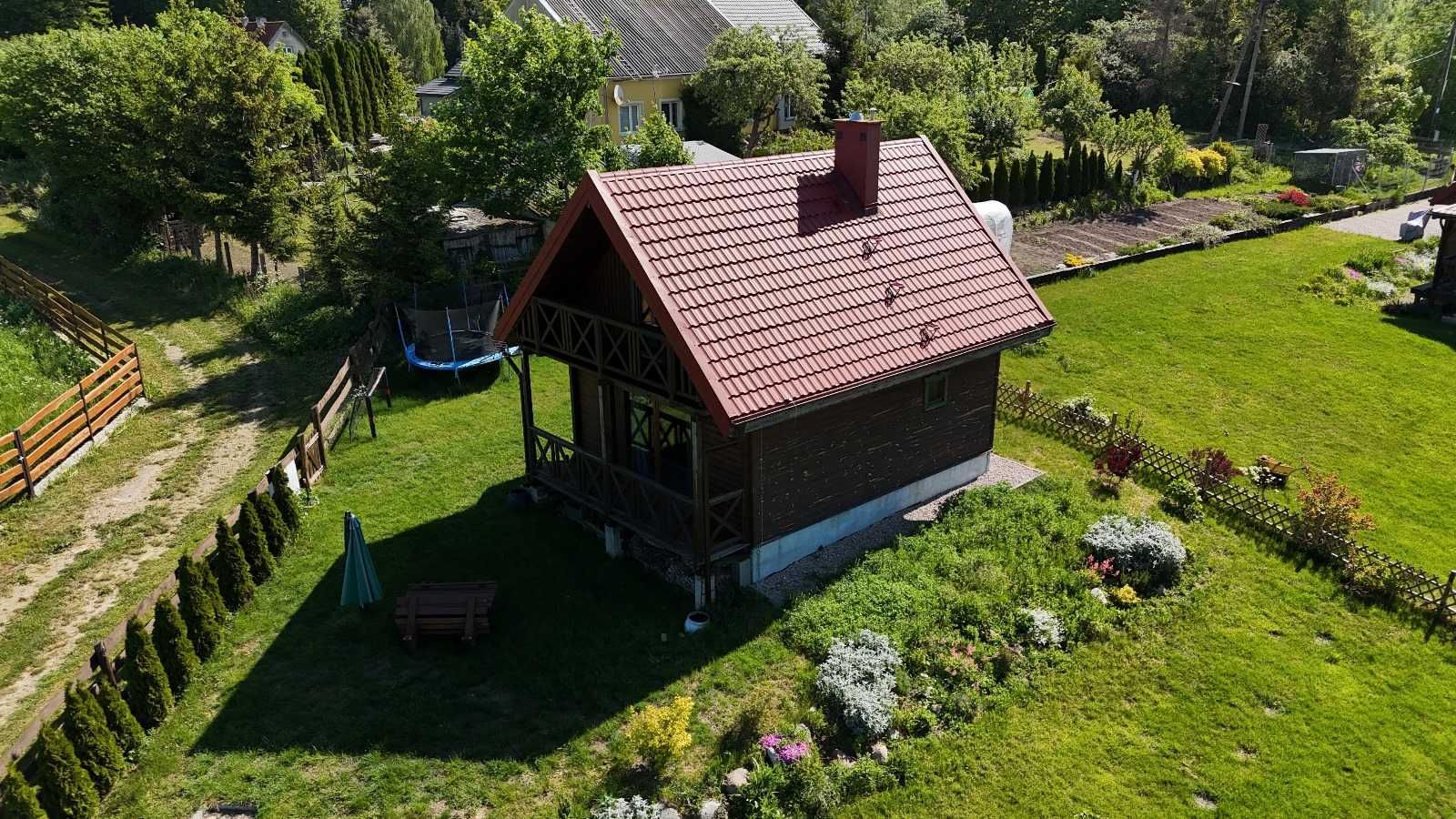 Domek letniskowy nad jeziorem Dadaj