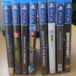 Zestaw 8 Gier PS4