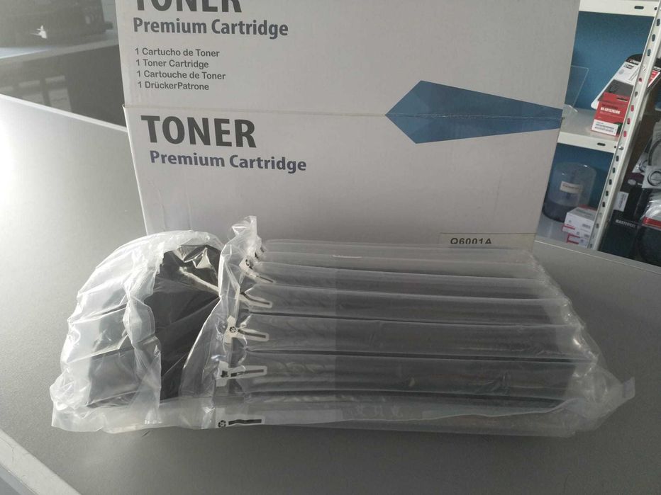 Toner Compativel HP 124A Q6001A Azul Novo