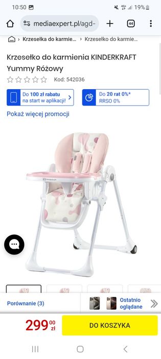 Krzesełko do karmienia