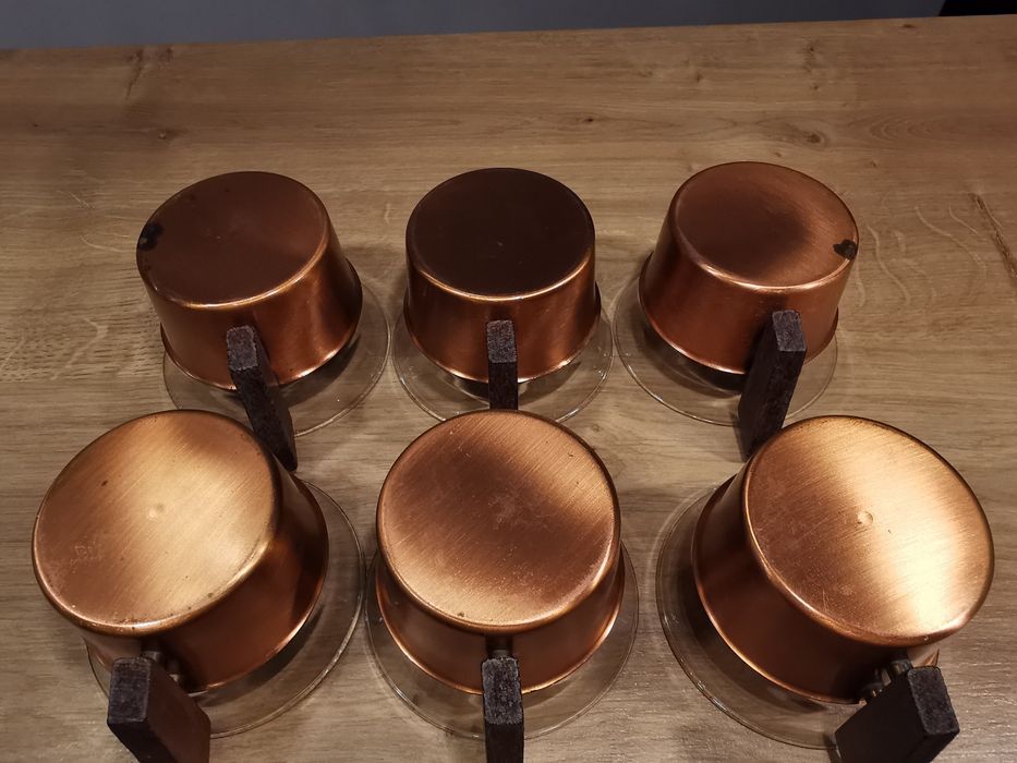 Zestaw filiżanek Schott&Gen Mainz Jenaer Glas