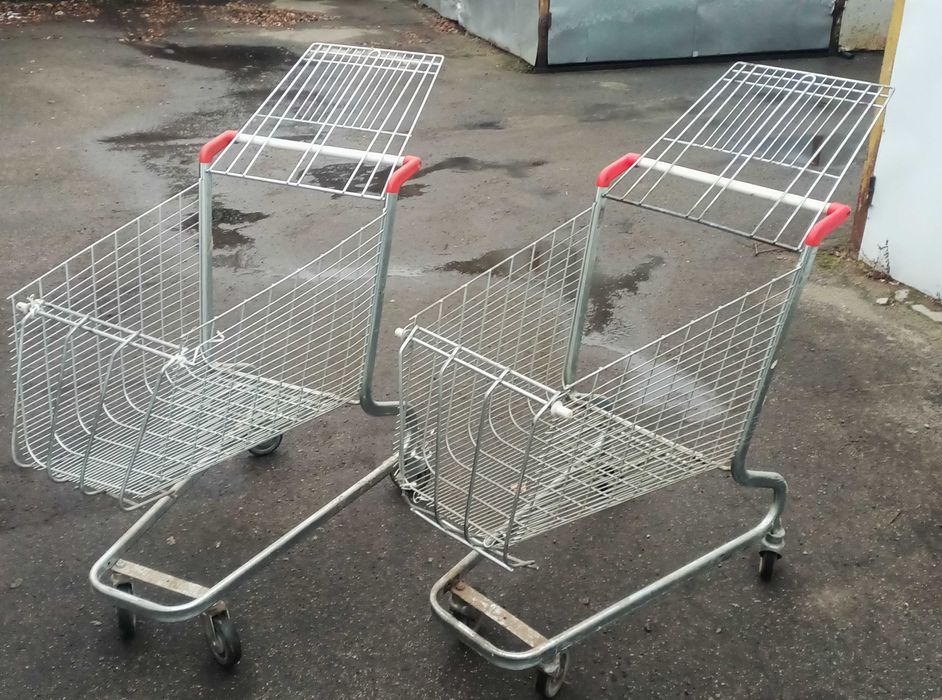 Металлические хозяйственные тележки. 2 шт.