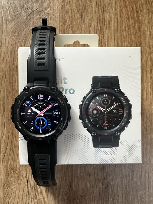 Смарт-годинник Amazfit T-Rex Pro Black