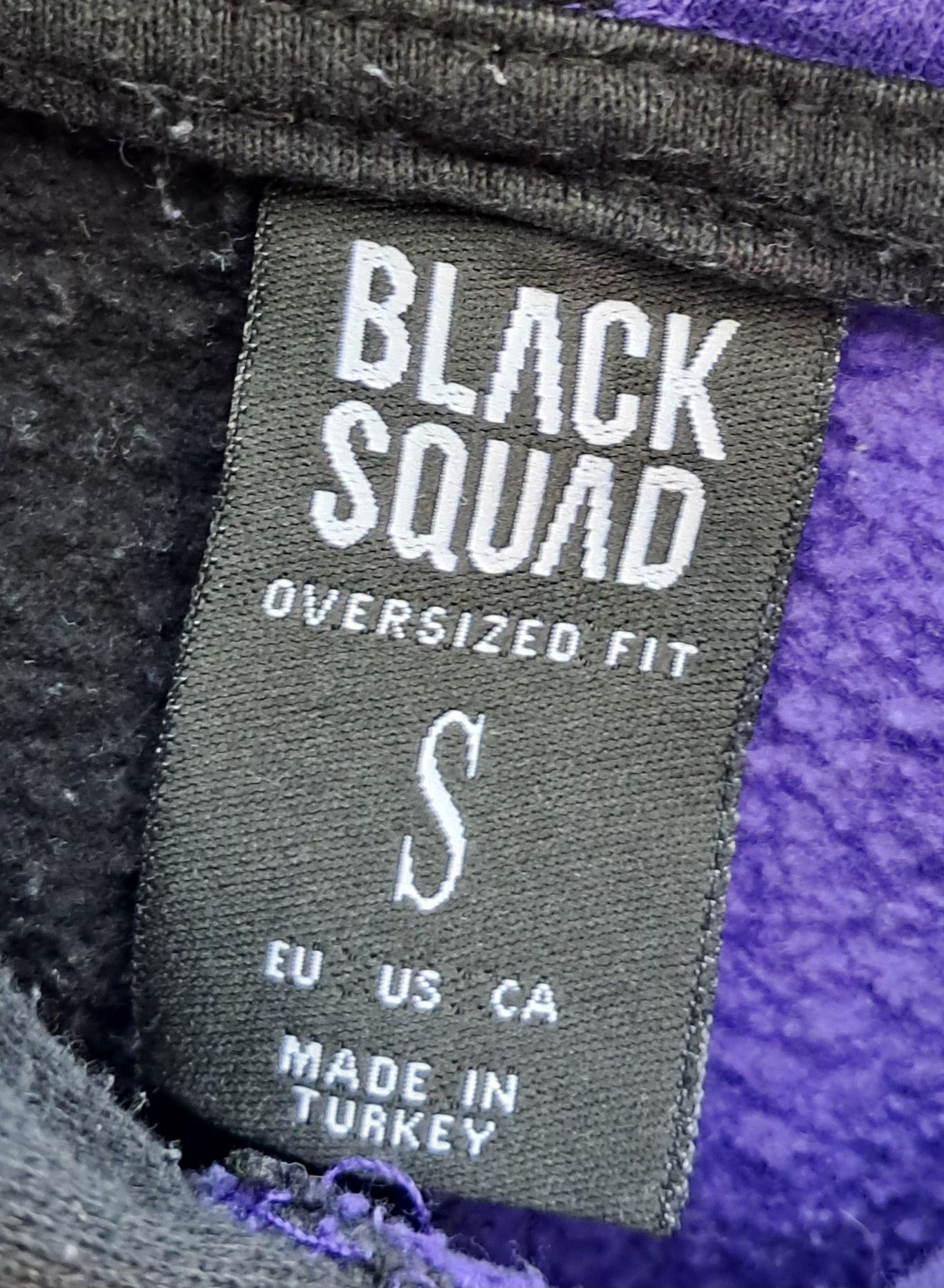 Bluza męska z kapturem Black Squad,rozm. S, New Yorker