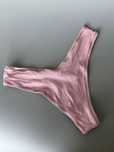Трусики рожеві skims s оригінал сша cotton jersey dipped thong стрінги