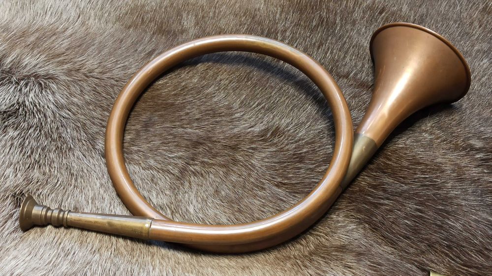 Горн мисливський horn ріг ріжок сигнальний