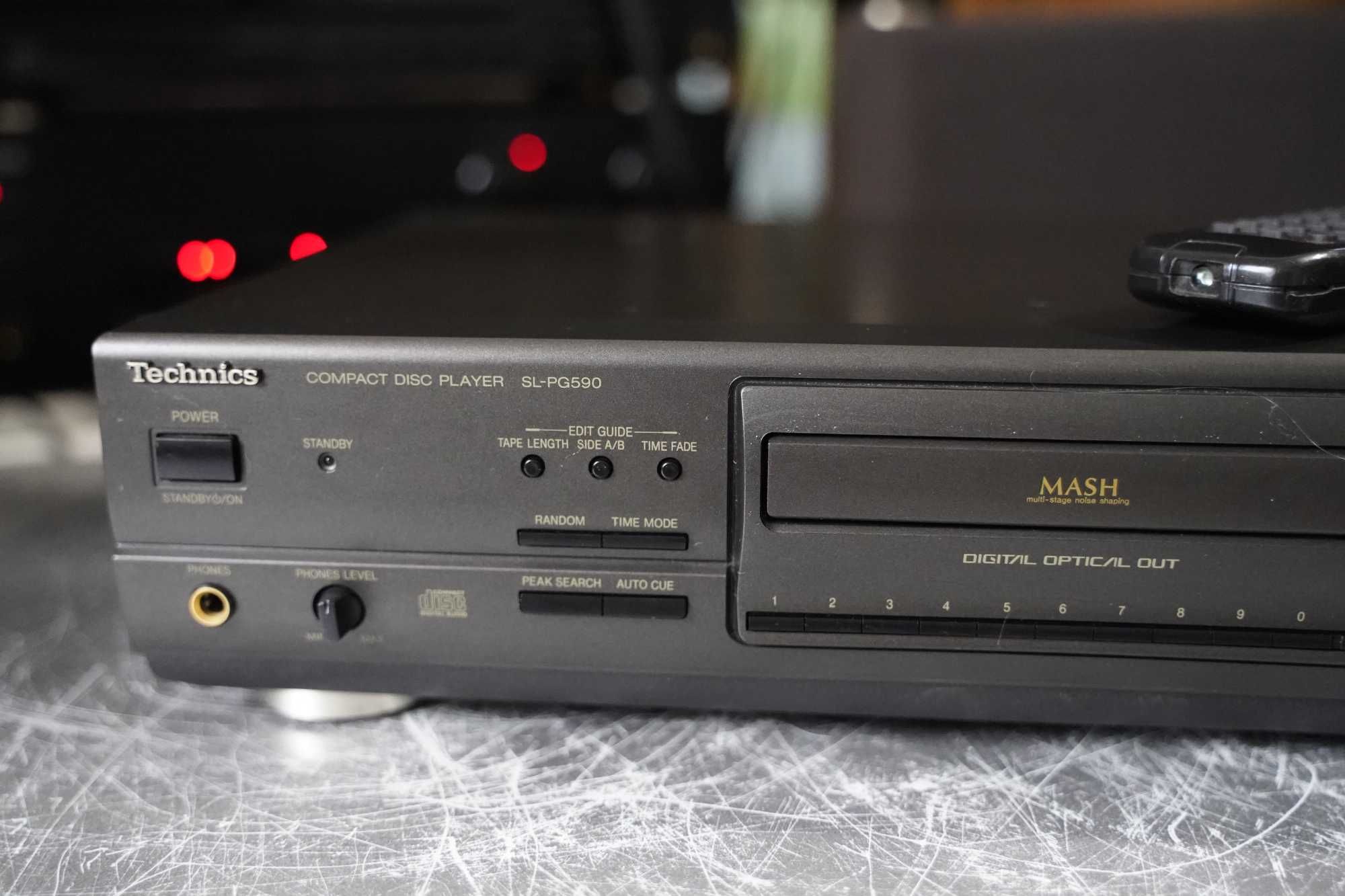 Odtwarzacz CD TECHNICS SLPG 590A-optical-pilot oryg.