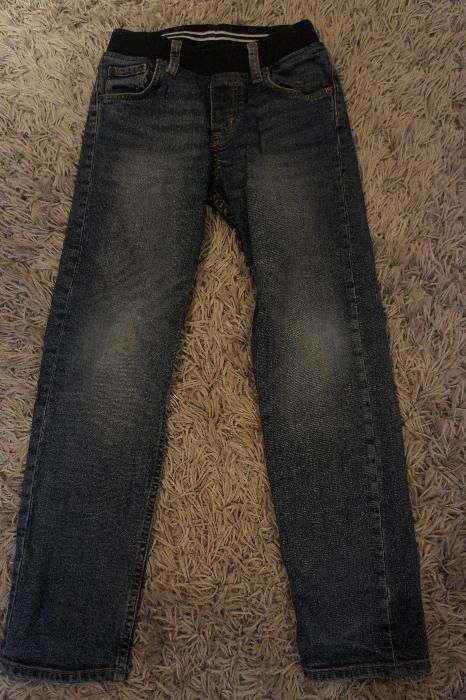 Spodnie jeansowe chłopięce h&m rozm 128