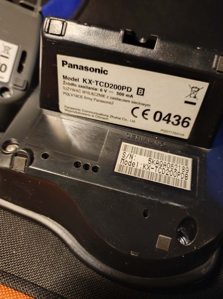 Podstawki telefonu Panasonic ładowarki