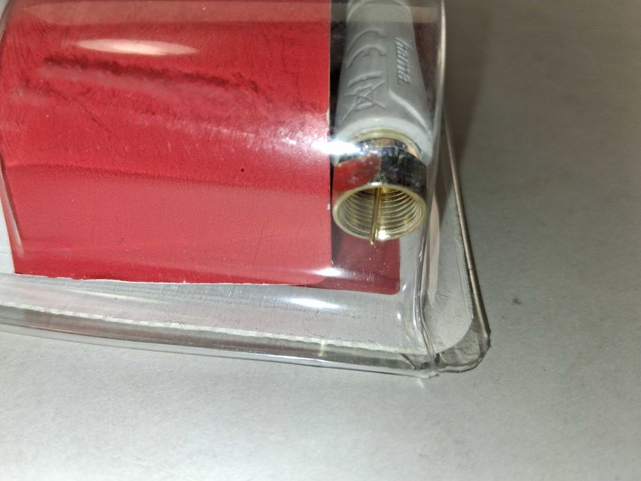 N128 Hama Kabel Antenowy 3M Koaksjalny Pozłacany Wtyk