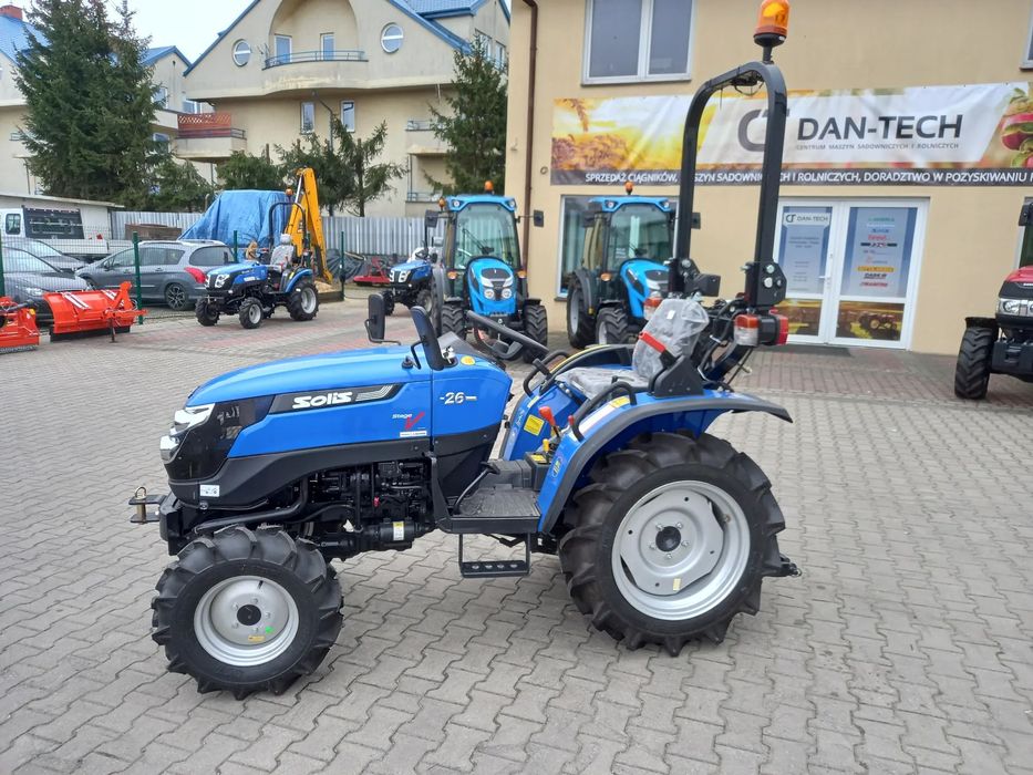 Solis  !!PROMOCJA!! Ciągnik SOLIS 26 4x4, sadowniczy, komunalny