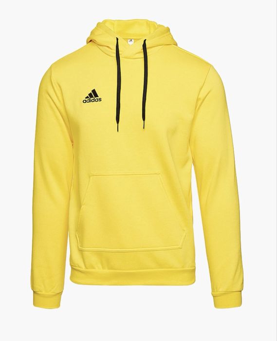 Худі чоловіче Adidas Entrada 22 Pullover Hoody Yellow HI2140