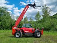 Manitou Ładowarka teleskopowa MT1440 JakNowa 2015r z Norwegii niski przebieg 3100 mtg Oryginał 14 metrów PERKINS SILNIK  Maszyna Jak Nowa zero Zniszczeń luzów i wycieków Serwisowana w DEKRA
