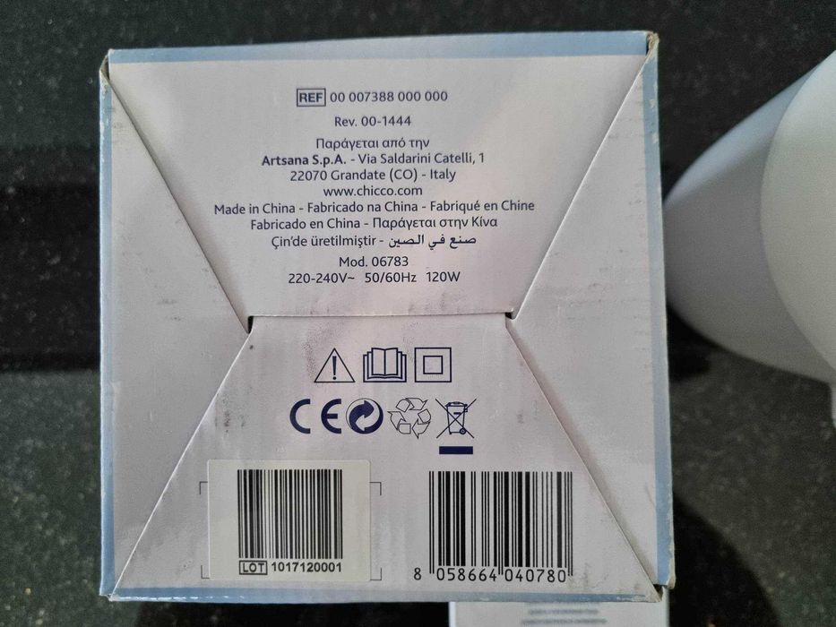 Aquecedor Biberões Chicco Novo