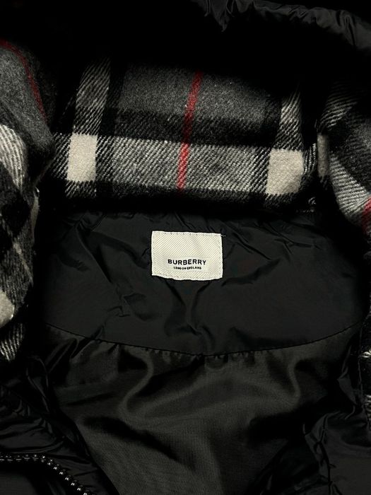 Пуховик Burberry | Пуховик 2 в 1 | Жилетка Burberry