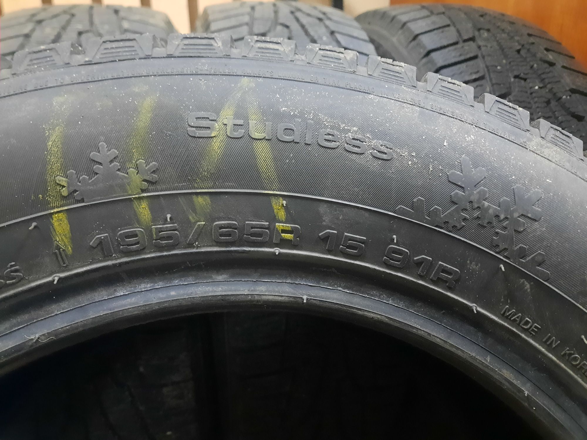 R15 195 65 Marshal (Kumho) липучка