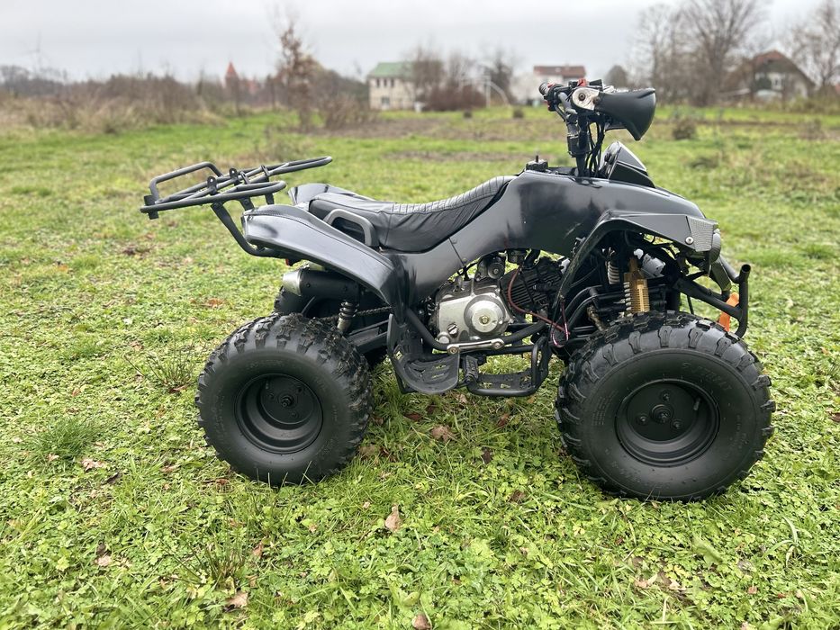 Quad 110/125 xxl . Duze koła, bieg wteczny, hamulce tarczowe, swiatła!