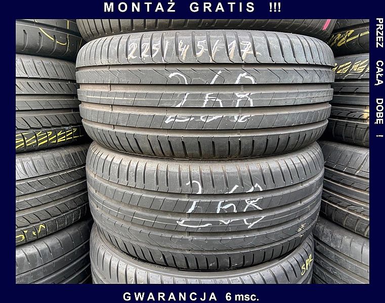 225/45/17 Pirelli P7 Cinturato_6,2mm_2szt_(268)