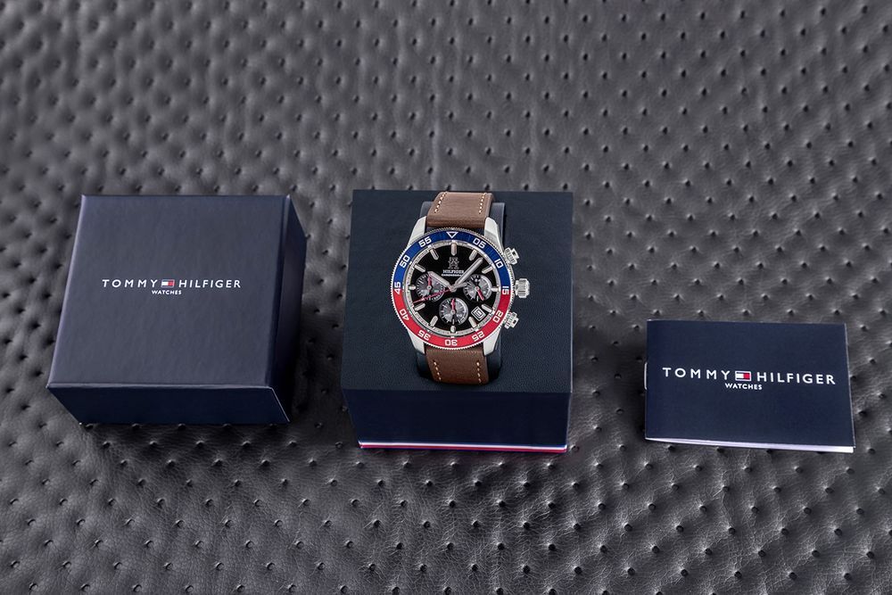 Zegarek Męski Tommy Hilfiger TH85 Chronograph  + BOX