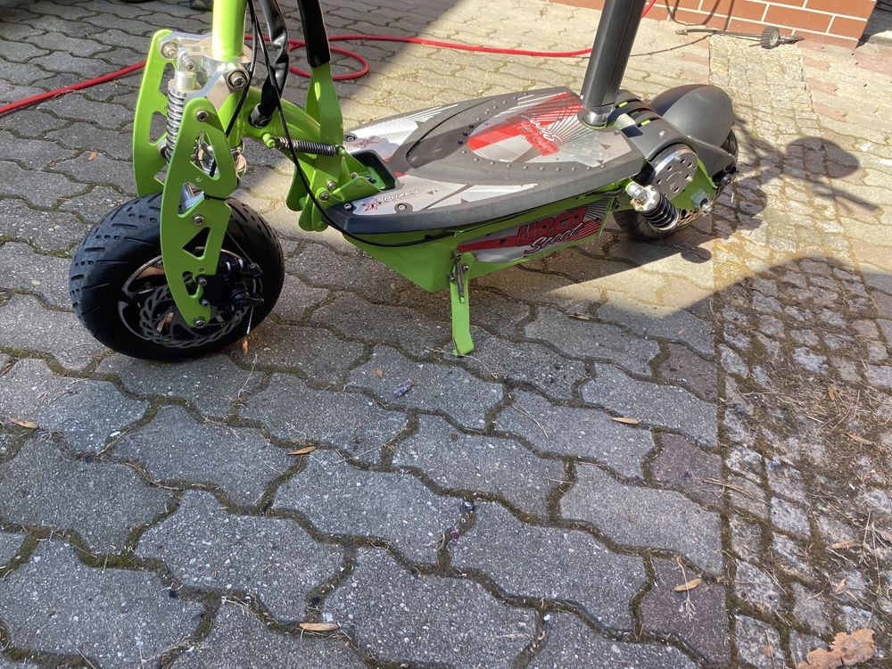 Uber Scoot 1600W hulajnoga elektryczna skuter okazja!