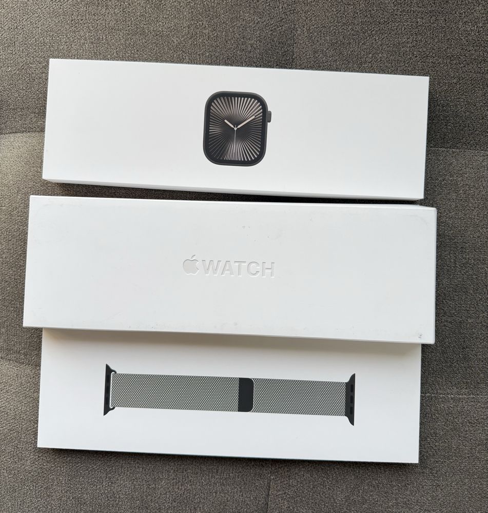 Оригінальні  Apple Watch series 10 46  mm slate titanium на гарантії