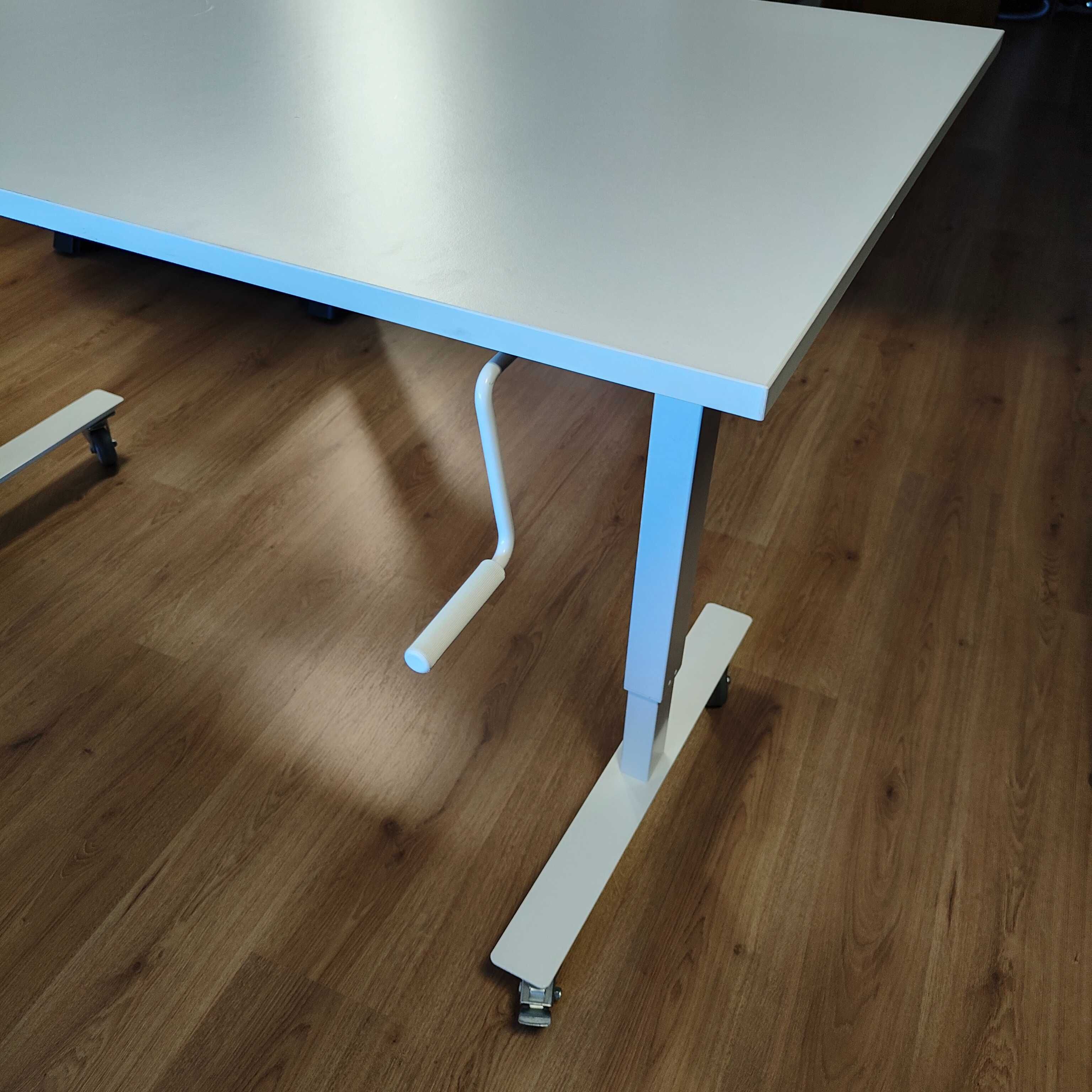 Secretária Regulável em Altura com Rodas 160x80 cm IKEA Trotten