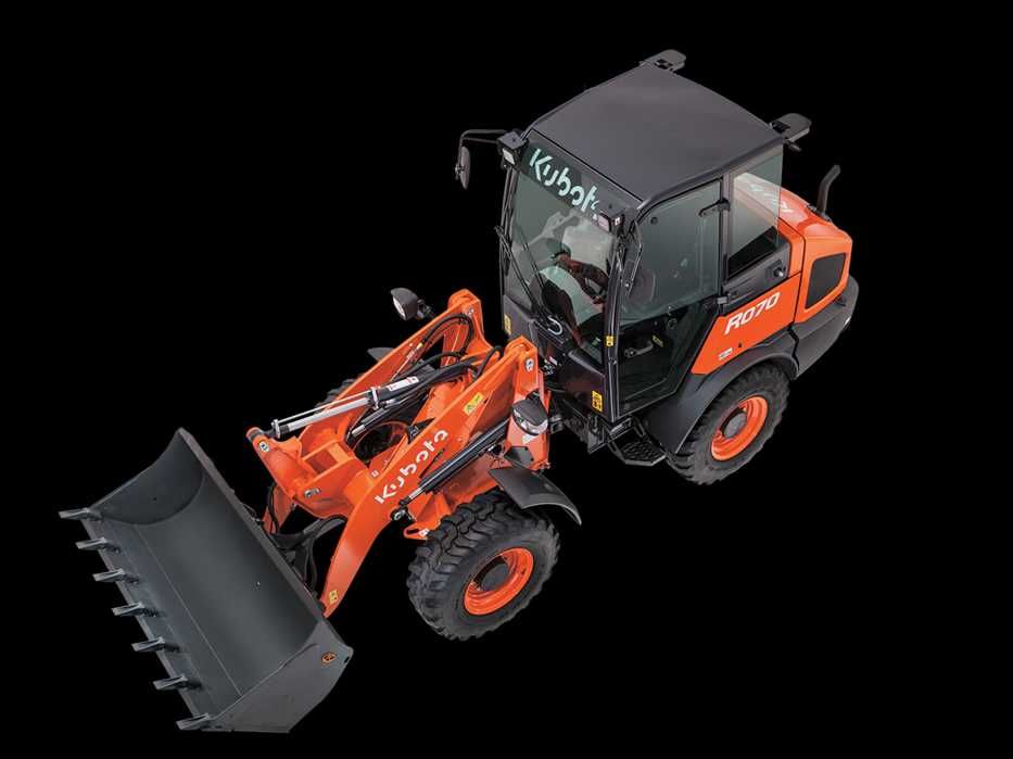 Фронтальний навантажувач Kubota R070