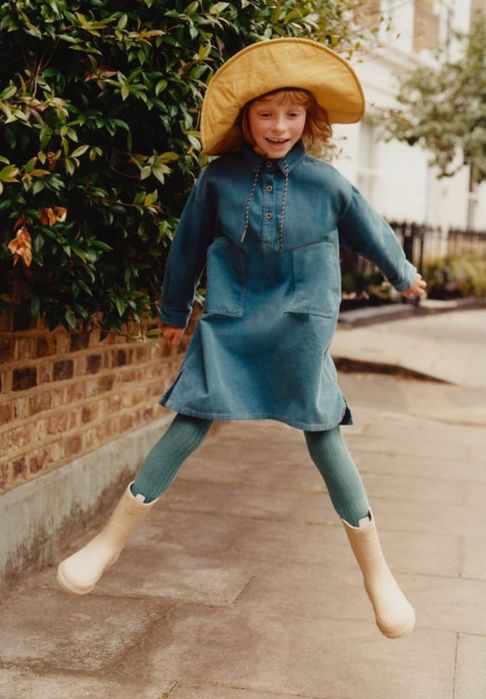 Zara sukienka sztruks dla dziewczynki r122