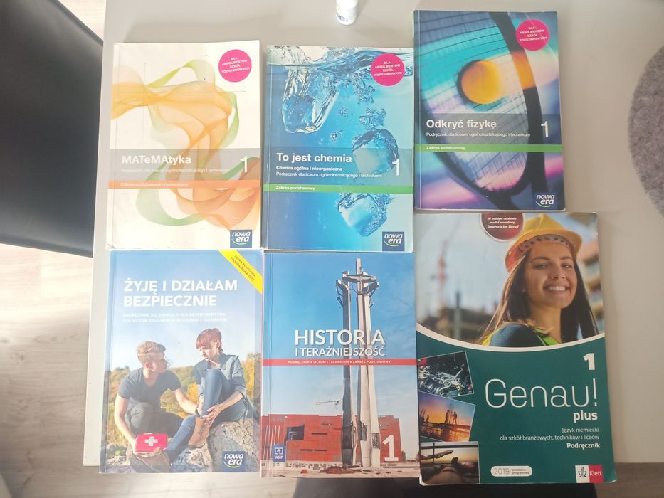 Książki 1 klasa technikum
