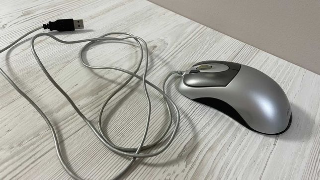Мышь компьютерная A4Tech OP-35D USB серебро