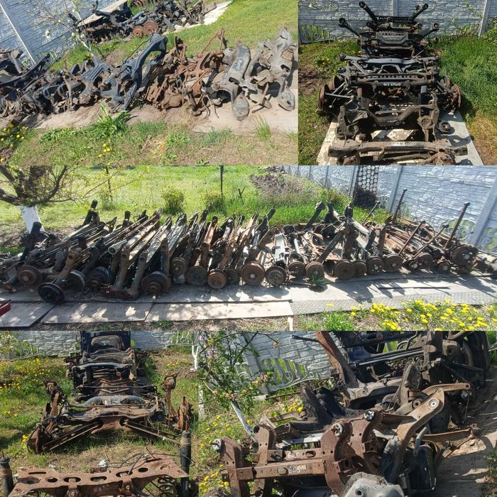 Подрамник ,передняя балка ,задняя балка ,лыжа,мост