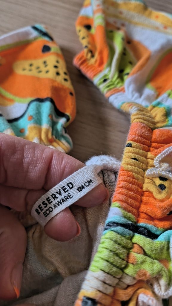 Zestaw na lato spodenki i top Reserved rozmiar 134