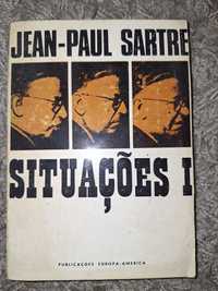 Livro- Jean Paul Sartre. Situações I