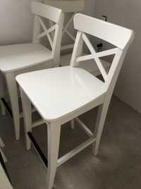 Ikea ingolf krzesło barowe  wysokie