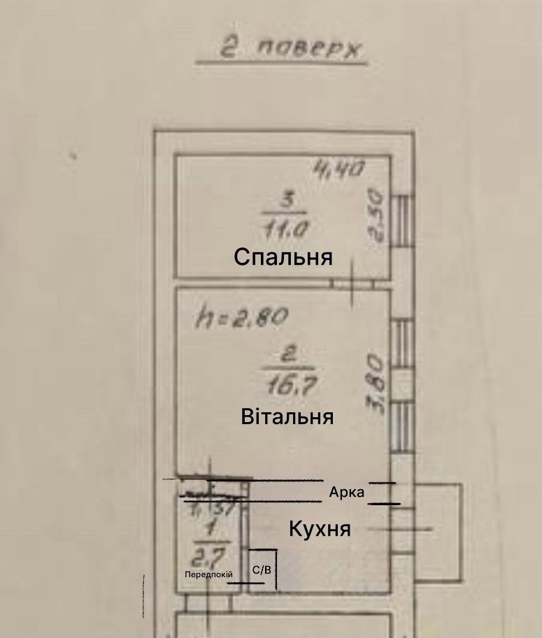 ‼️ Согласны на программы! Молдаванка, ремонт, 37м2, Староконный рынок!