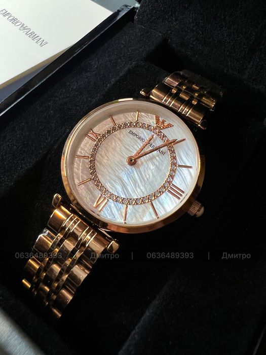 Женские часы EMPORIO ARMANI GIANNI T-BAR AR1909 Часы Армани Годинник