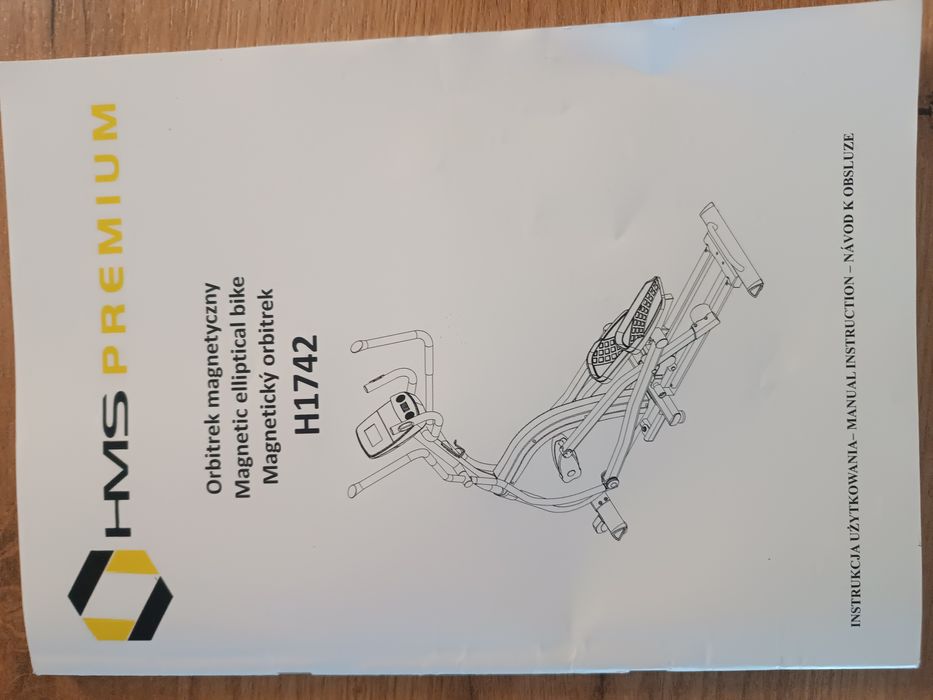 Orbitrek magnetyczny HMS H1742 Premium stan idealny