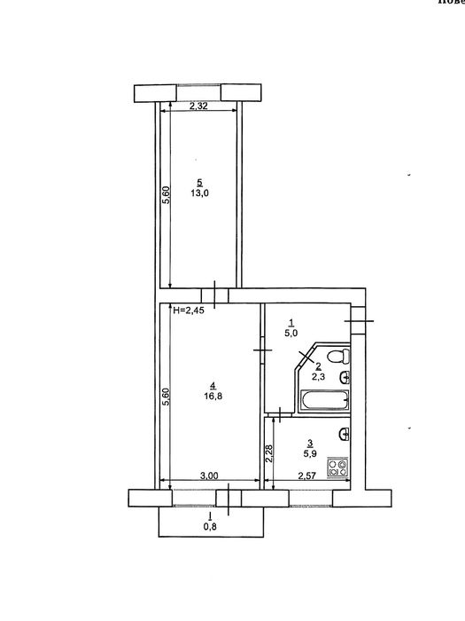 2 комн ул.Землячки (Мистецька) СоцГород (СоцМісто)