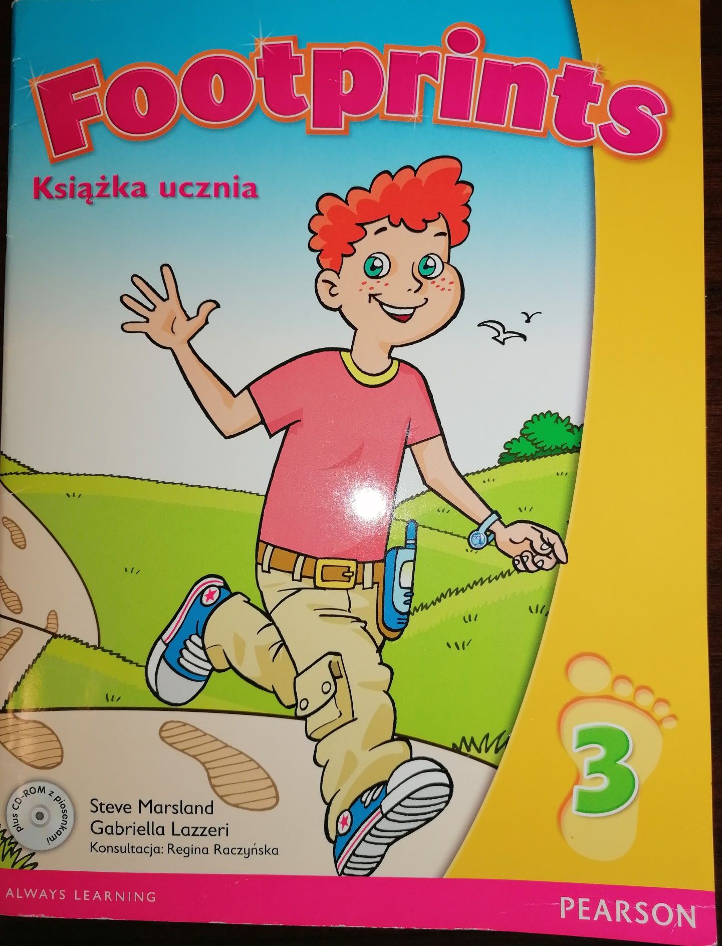 Podręcznik + CD FOOTPRINTS 3 Pearson do j. angielskiego