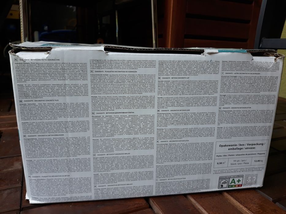 Betonowe płytki ( kamień) dekoracyjne DIAMANTE STONES