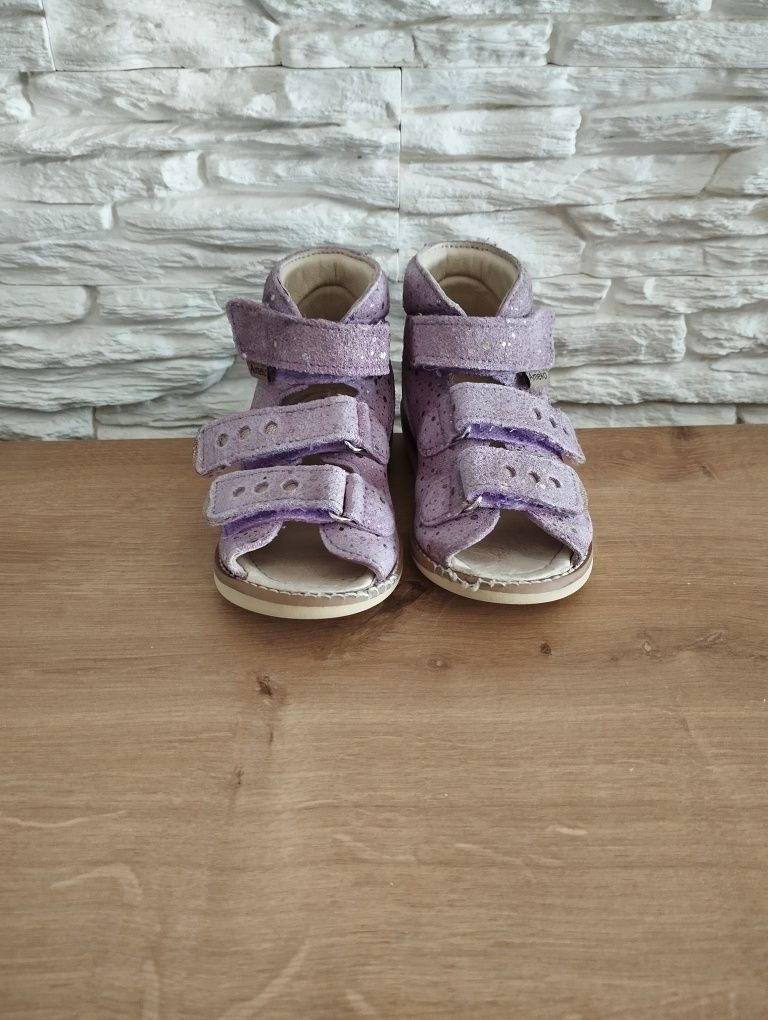 Buty sandały Ameko rozmiar 22 lilac