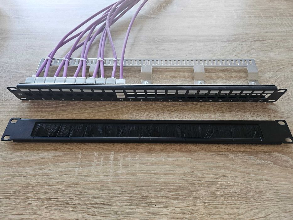 Peças de bastidor de rede