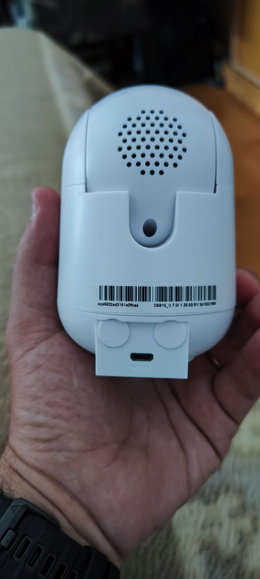 Câmara WiFi 8MP Vigilância Exterior/Interior – APP Tuya