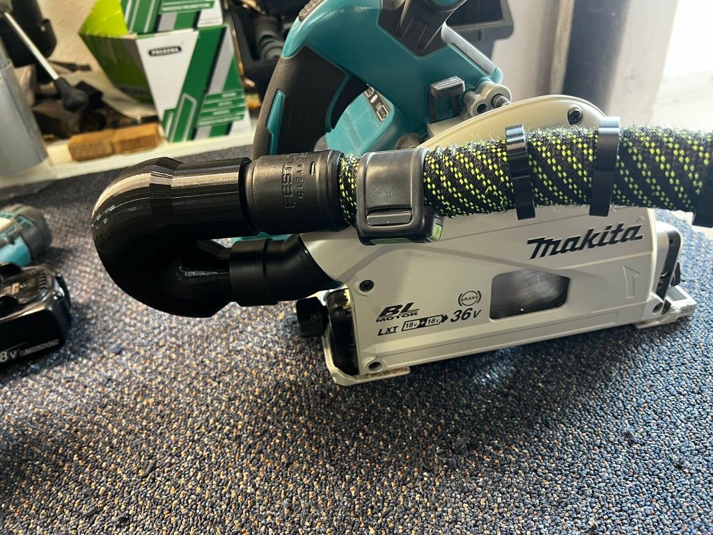 Festool Makita adapter do zaglebiarki piły pilarki przejściówka klipsy