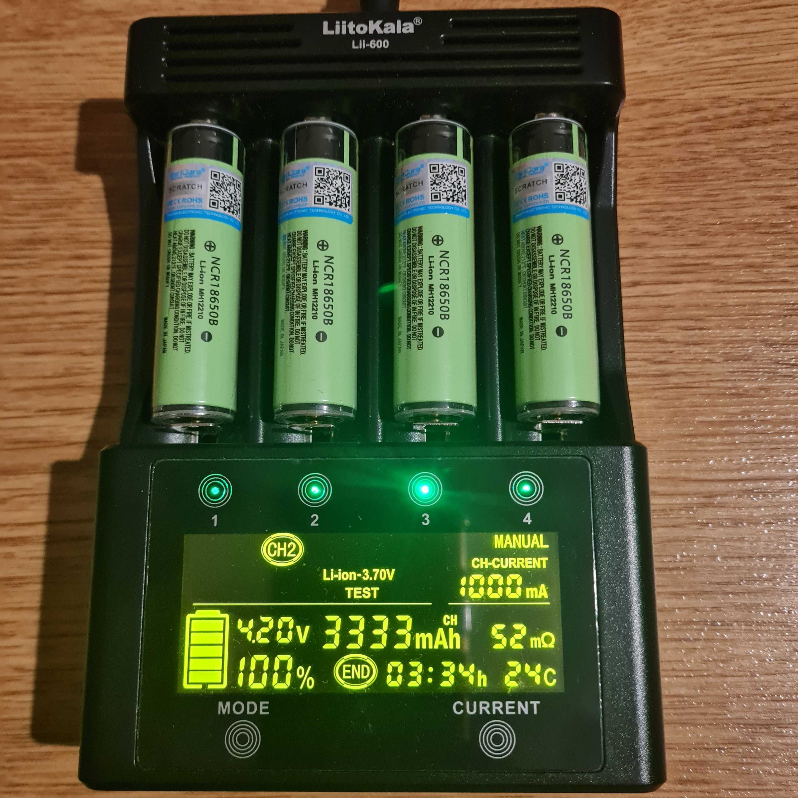 акумулятори 18650 + плата захисту PCB VariCore 3400mAh NCR 18650B