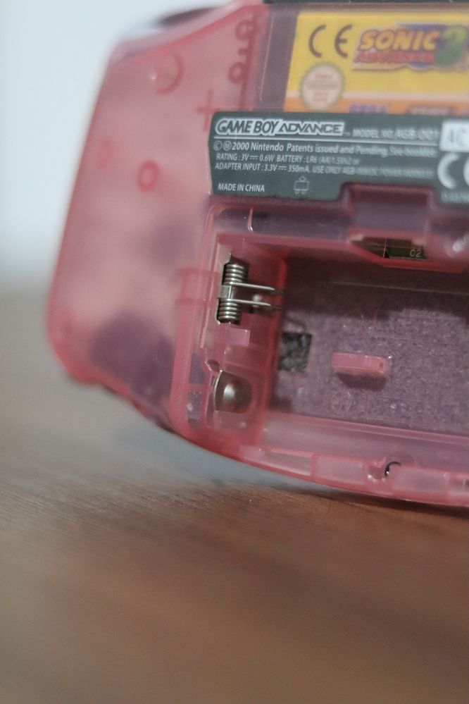 Gameboy Advance Fuchsia