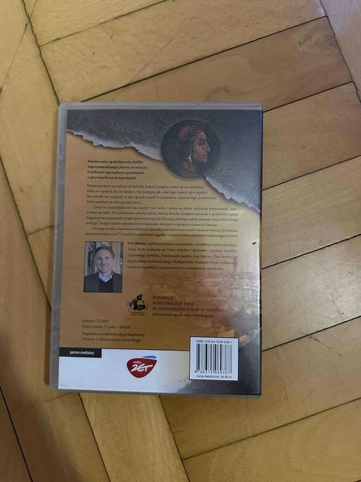 Audiobook Dan Brown – Inferno (CD MP3)