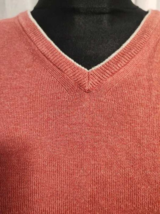 Sweter męski Calvin Klein w serek,bluzka L