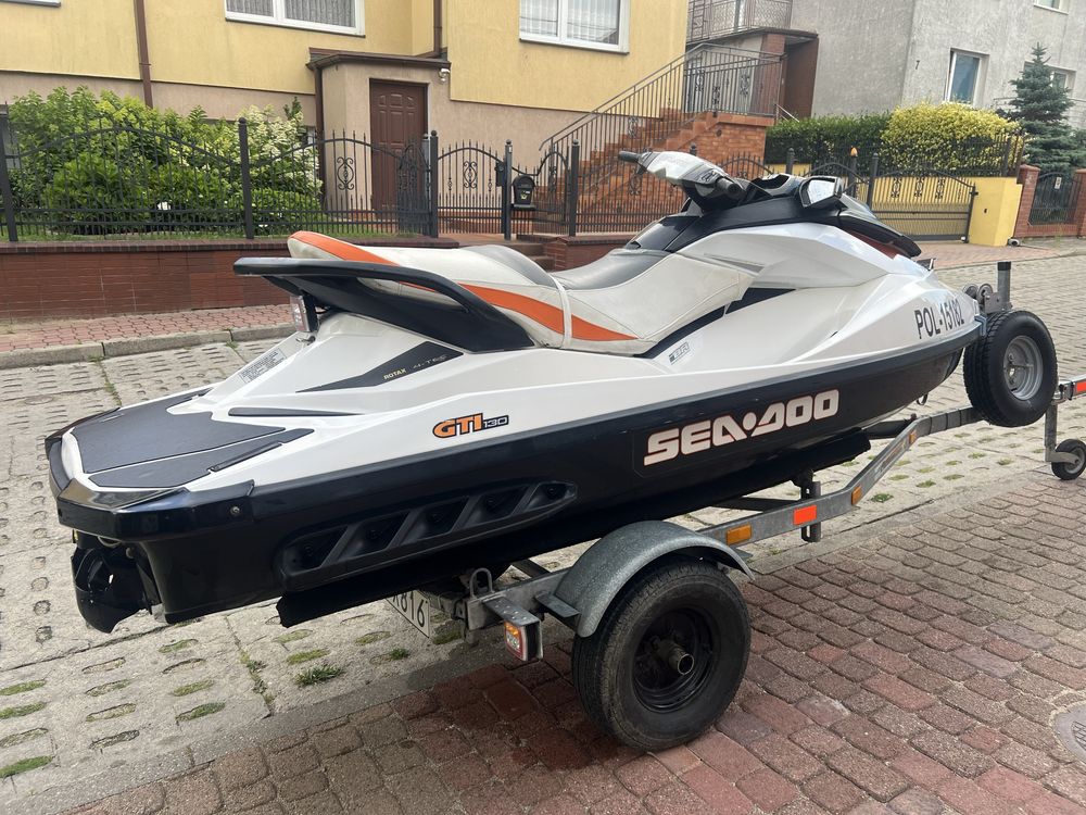 SeaDoo GTI 130 z przyczepką